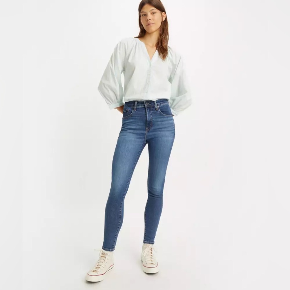 Levi’s 721 skinny high rise jeans